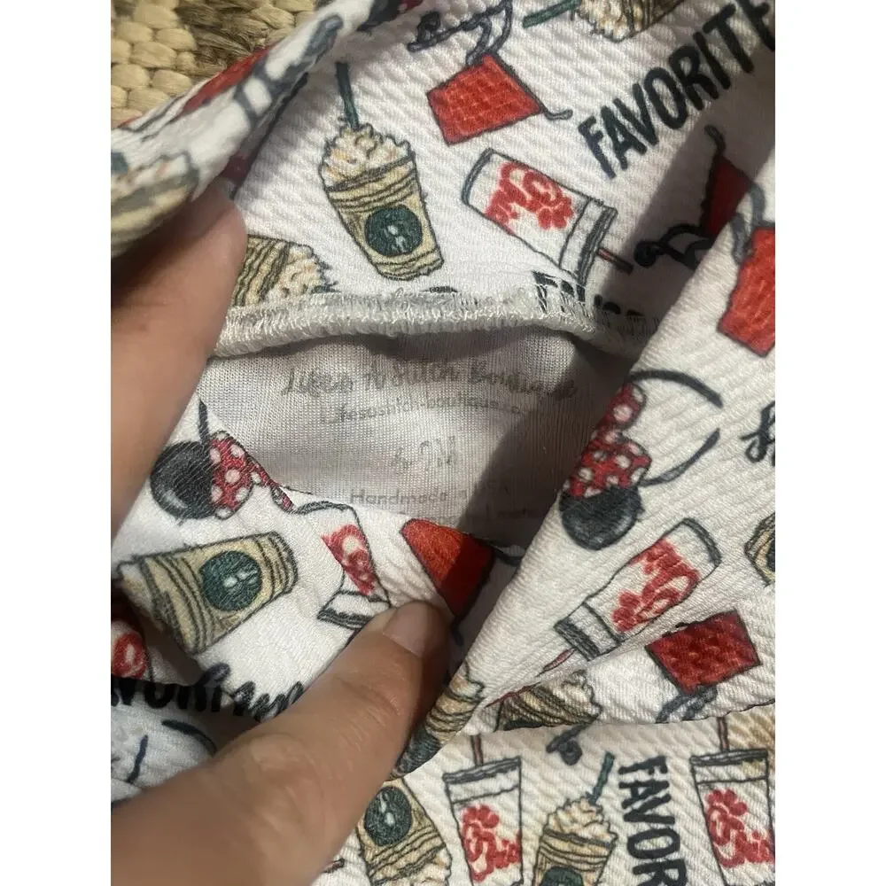 My Favorite Things‎ Print Baby Diaper Cover Sz 6-9M Chickfila Disney a Inspired